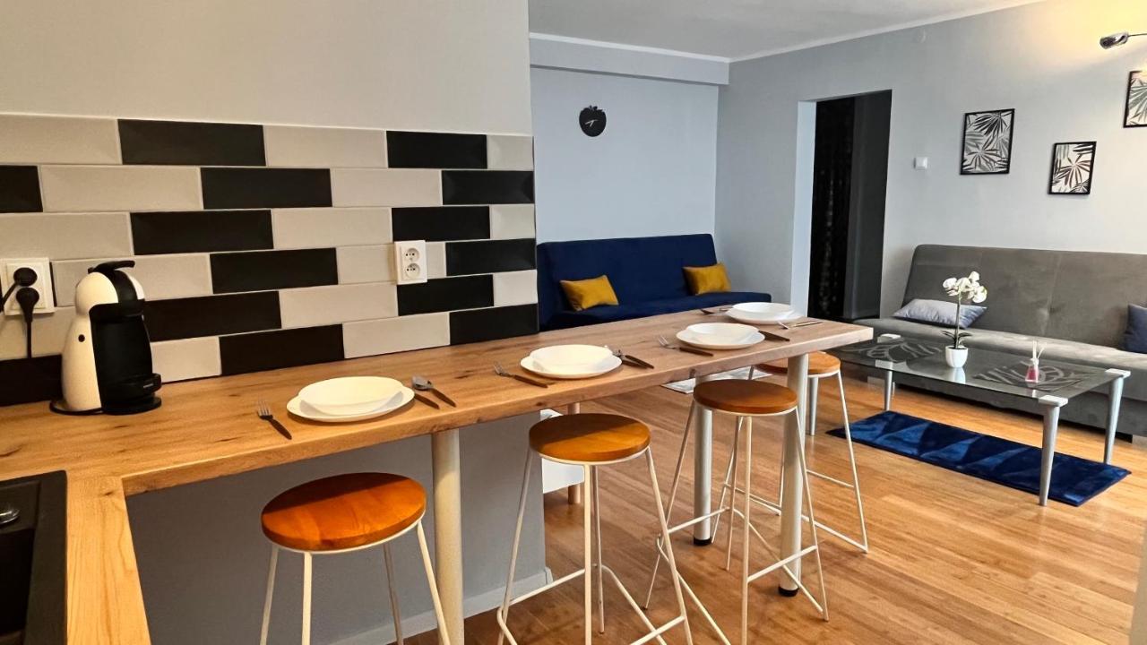 Apartament Z Widokiem Na Spodek Katowice Kültér fotó